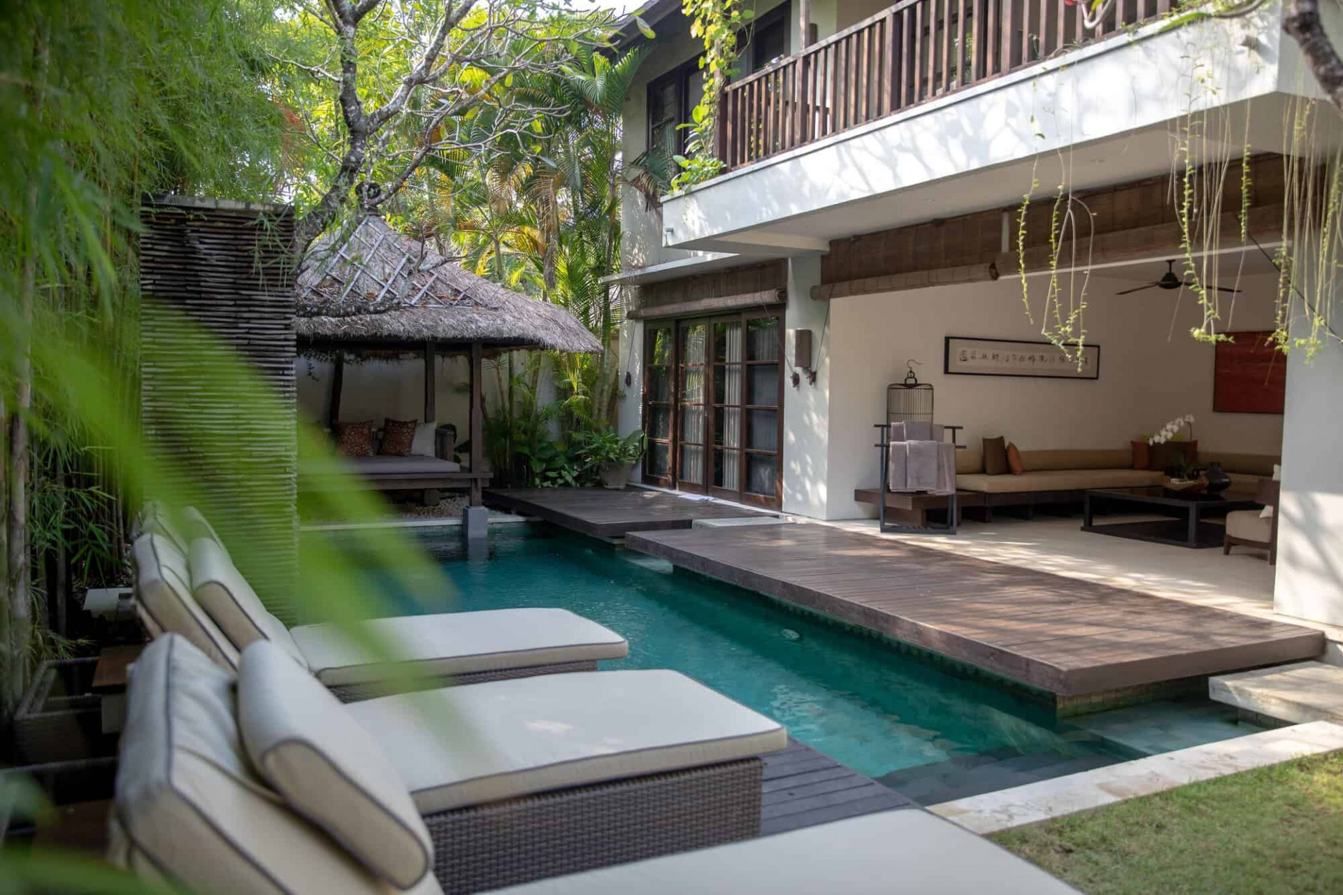 Graden and Pool of The Amala Boutique Retreat hotel 